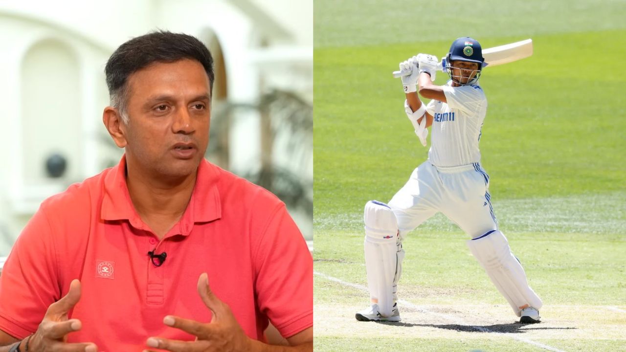 Yashasvi Jaiswal And Rahul Dravid