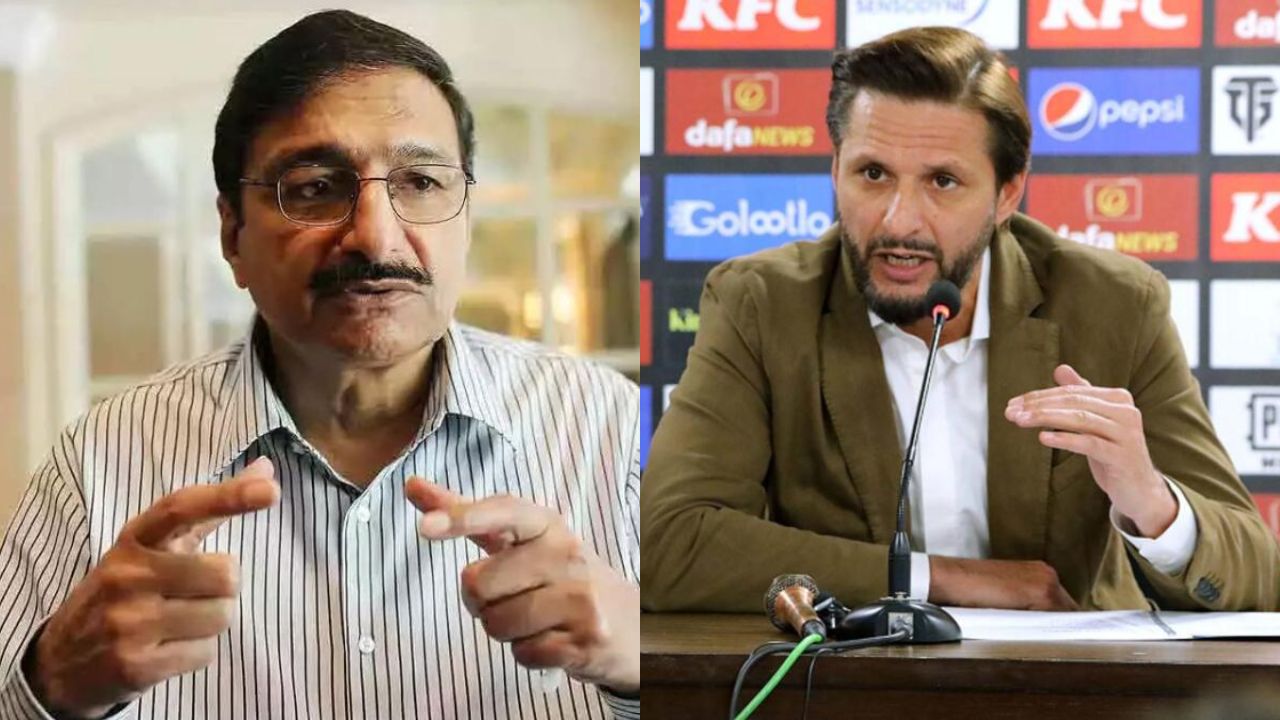 Zaka Ashraf openly declares Shahid Afridi a liar on Shaheen Afridi-Mohammad Rizwan captaincy for Pakistan Zaka Ashraf openly declares Shahid Afridi a liar on Shaheen Afridi-Mohammad Rizwan captaincy for Pakistan