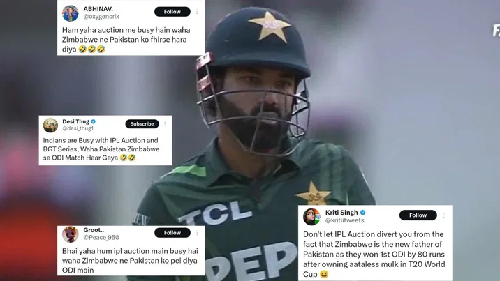 Zimbabwe Beat Pakistan