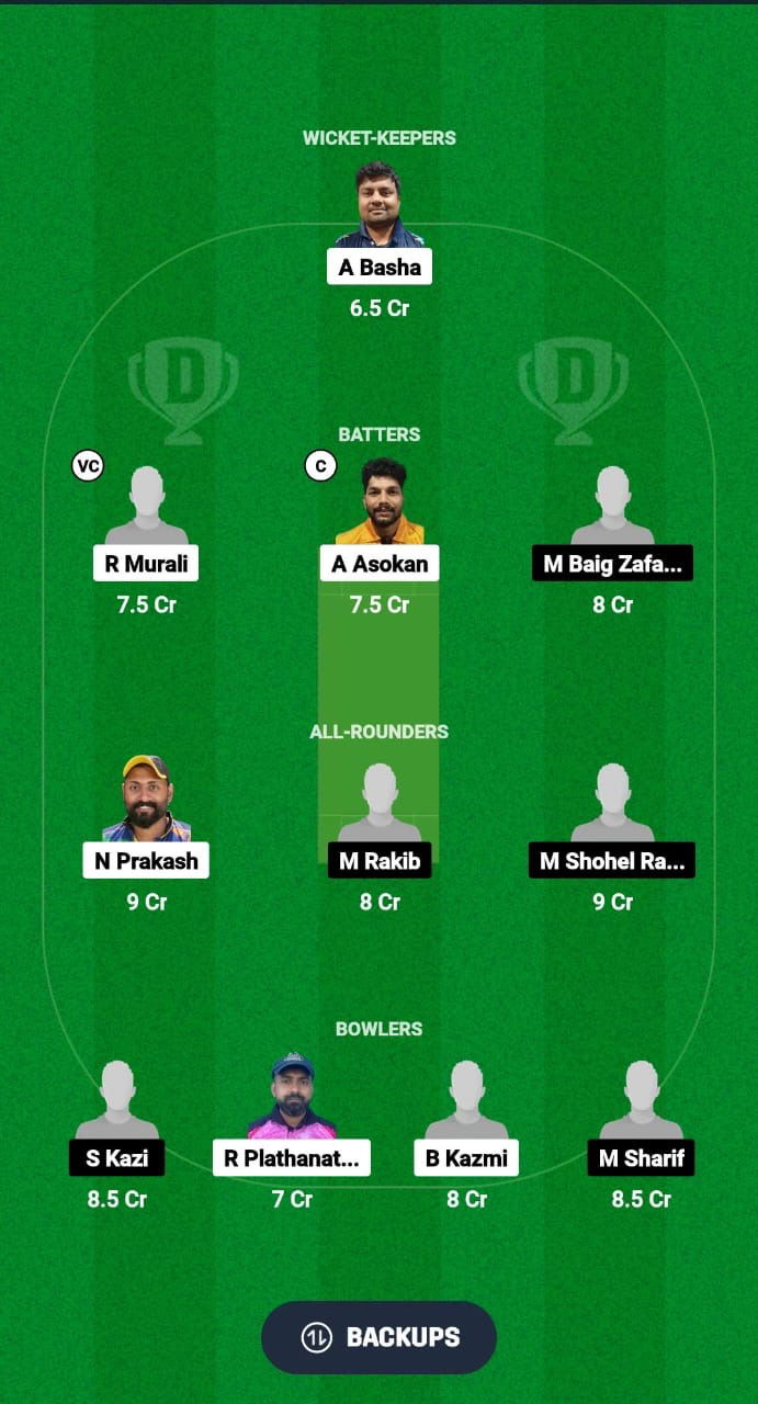 AIOC vs MBT Dream11 Prediction Fantasy Cricket Tips Dream11 Team Kuwait T20 Challengers Trophy