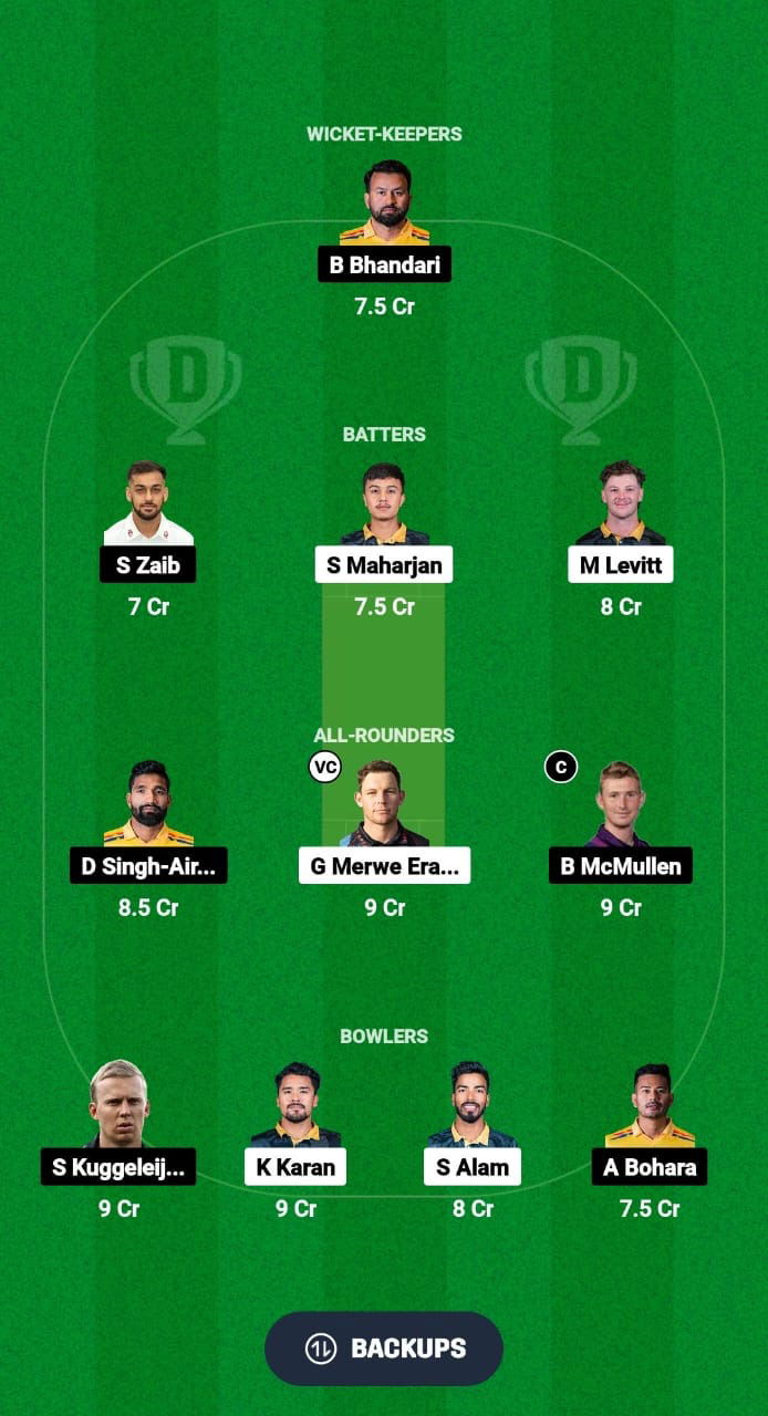 KMG vs SPR Dream11 Prediction Fantasy Cricket Tips Dream11 Team Nepal Premier League T20