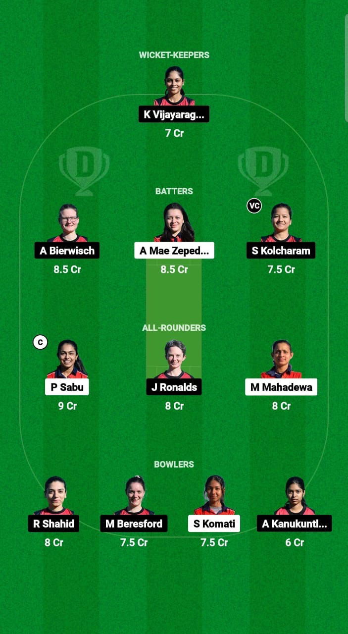 AUT-W vs GR-W Dream11 Prediction Fantasy Cricket Tips Dream11 Team ECC Women T10