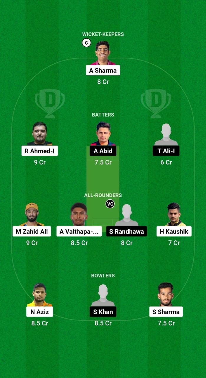 FUJ vs ABD Dream11 Prediction Fantasy Cricket Tips Dream11 Team Emirates D10