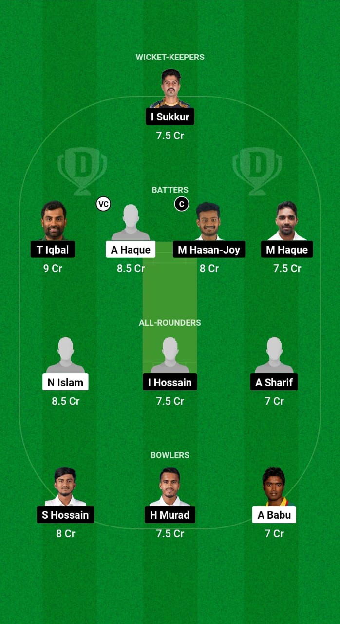 RD vs CD Dream11 Prediction Fantasy Cricket Tips Dream11 Team Bangladesh T20 National League