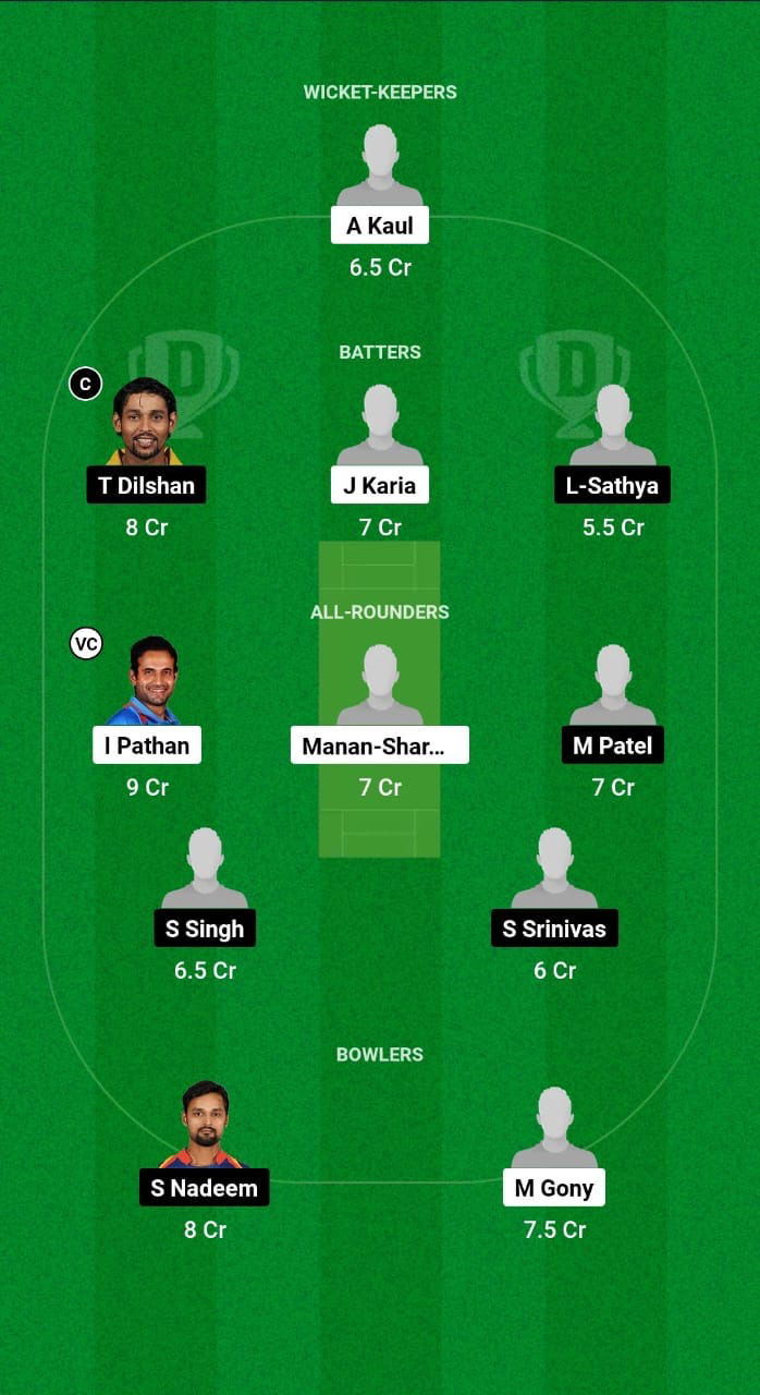 MM vs RR Dream11 Prediction Fantasy Cricket Tips Dream11 Team Big Cricket League T20