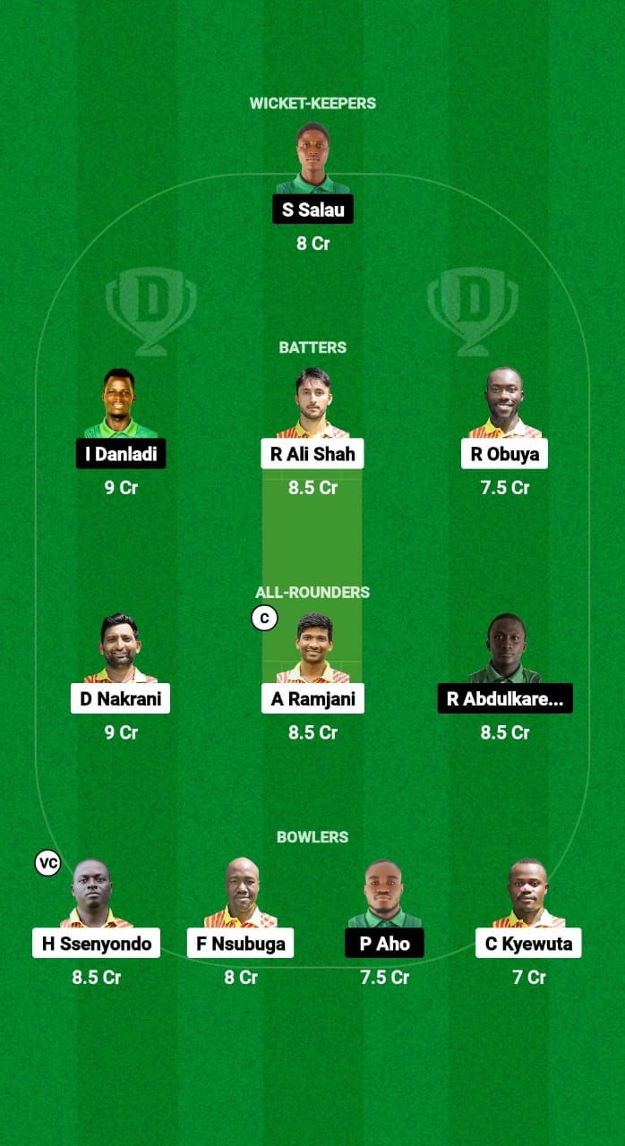 UGA vs NIG Dream11 Prediction Fantasy Cricket Tips Dream11 Team Africa Continent Cup T20I