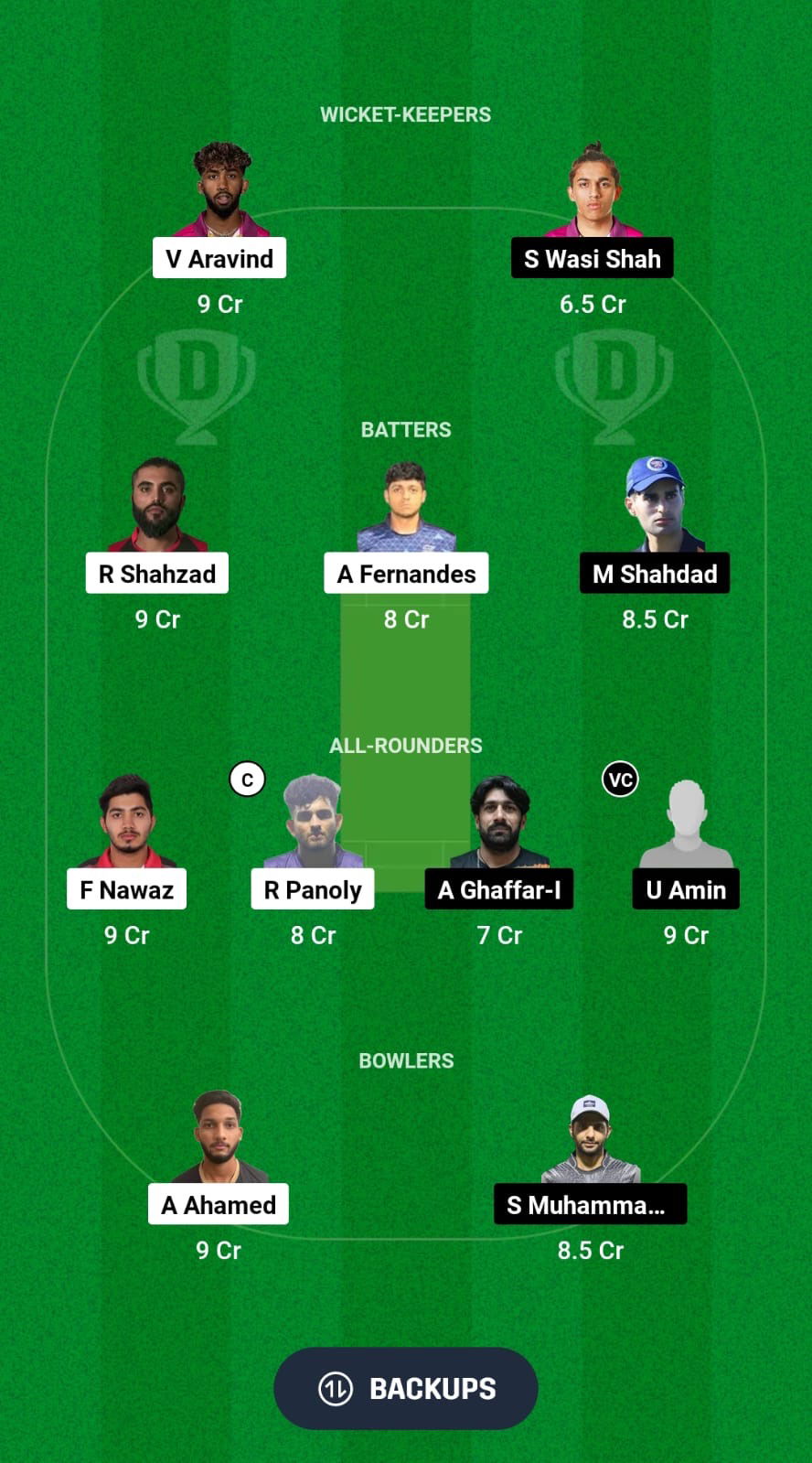 DUB vs EMR Dream11 Prediction Fantasy Cricket Tips Dream11 Team Emirates D10