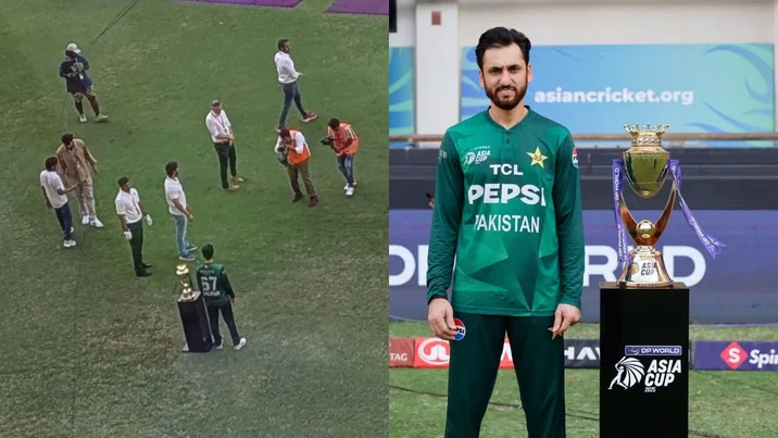 Suryakumar Yadav Skips Asia Cup Final Photoshoot Leaves Salman Agha Posing Solo