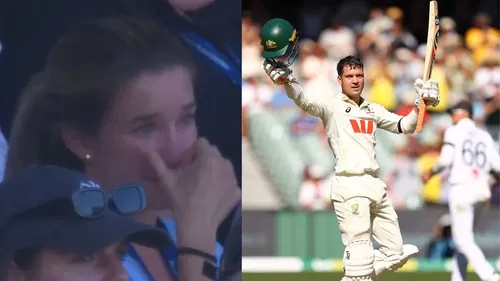 That One Is For You Dad Alex Carey Breaks Down During Maiden Ashes Century Celebration Wife In Tears