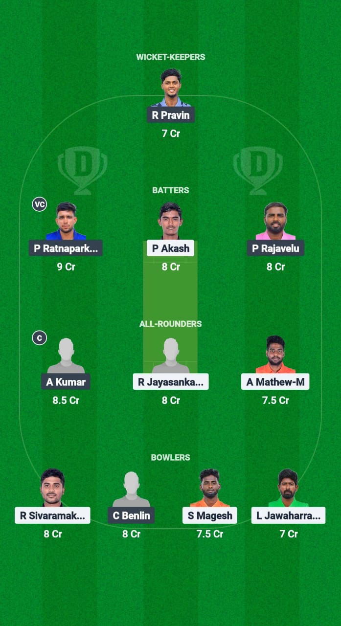 PAN vs SHA Dream11 Prediction Fantasy Cricket Tips Dream11 Team Pondicherry T20