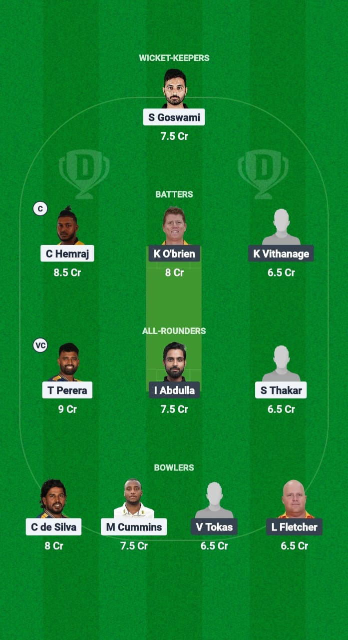 GJG vs DG Dream11 Prediction Fantasy Cricket Tips Dream11 Team Legends 90 - T20