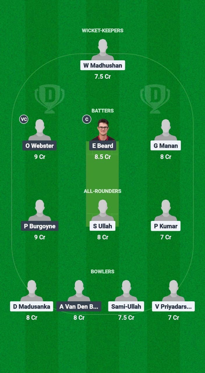 ACCB vs PSJ Dream11 Prediction Fantasy Cricket Tips Dream11 Team European T10 Cricket League