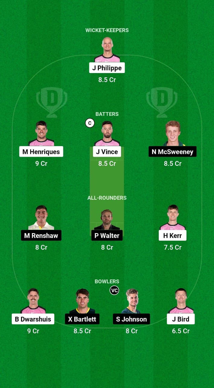 BEN vs HEA Dream11 Prediction Fantasy Cricket Tips Dream11 Team BBL 2024 