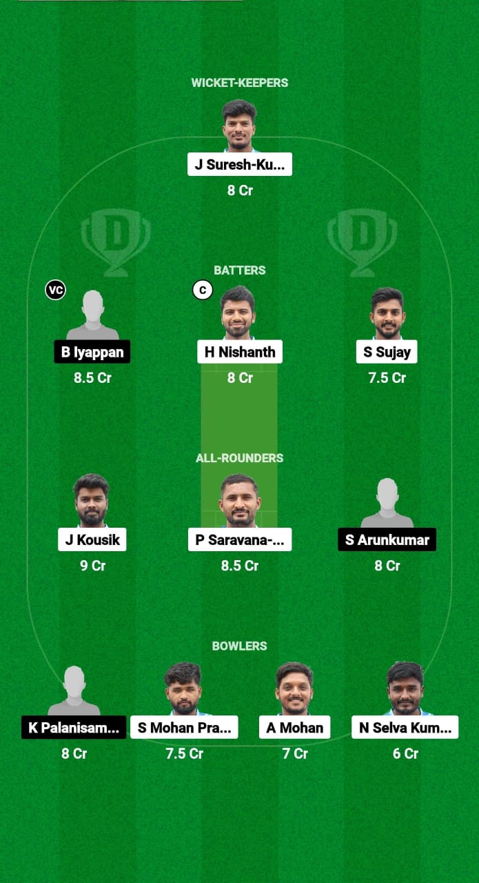 COM vs TRU Dream11 Prediction Fantasy Cricket Tips Dream11 Team Tamil Nadu T20 SS Rajan Trophy 2024 