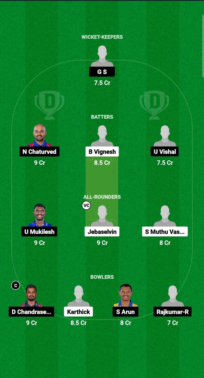 THT vs CHP Dream11 Fantasy Cricket Prediction Tips Dream11 Team Tamil Nadu T20 SS Rajan Trophy 2024 