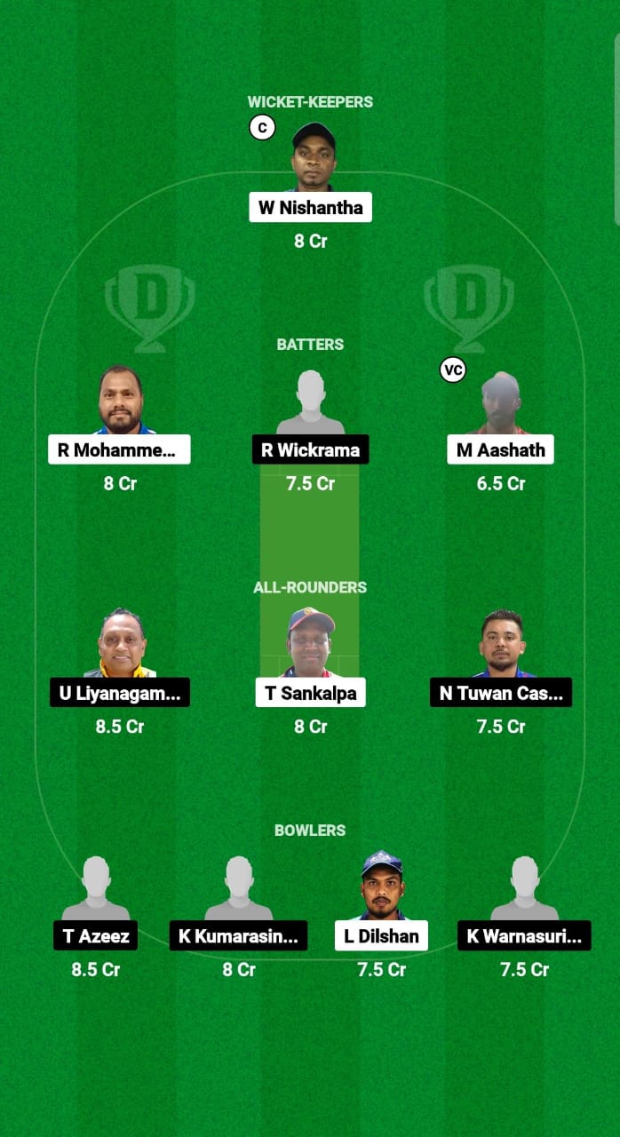 SUL vs YSS Dream11 Prediction Fantasy Cricket Tips Dream11 Team Kuwait Challengers League B T20 2024 