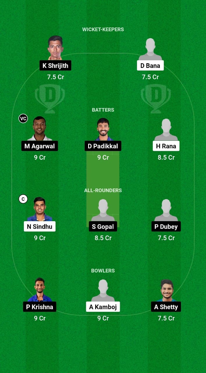 HAR vs KAR Dream11 Prediction Fantasy Cricket Tips Dream11 Team Indian Domestic OD Trophy 2024-25 