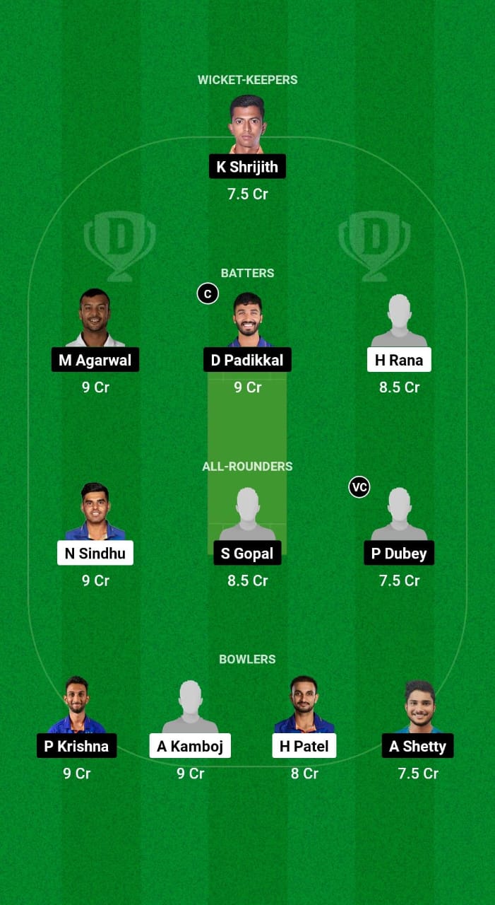 HAR vs KAR Dream11 Prediction Fantasy Cricket Tips Dream11 Team Indian Domestic OD Trophy 2024-25 