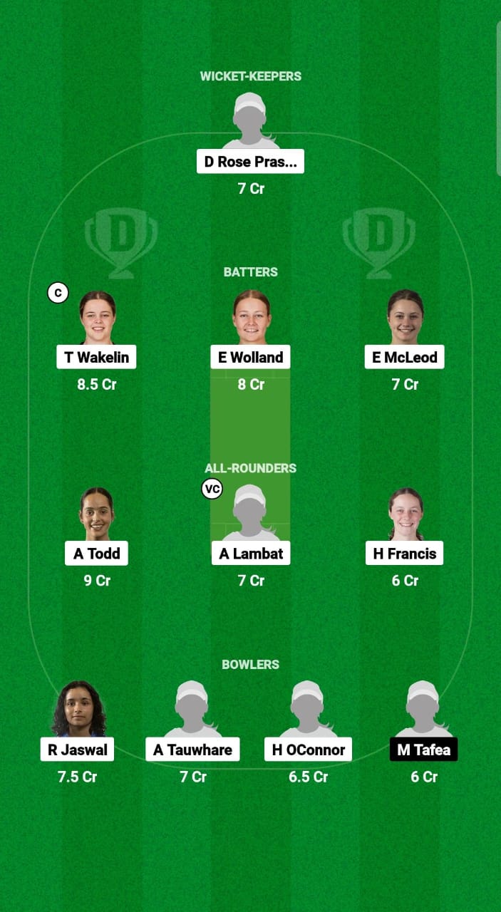 NZ-WU19 vs SAM-WU19 Dream11 Prediction Fantasy Cricket Tips Dream11 Team U19 Women’s World Cup T20 2025 