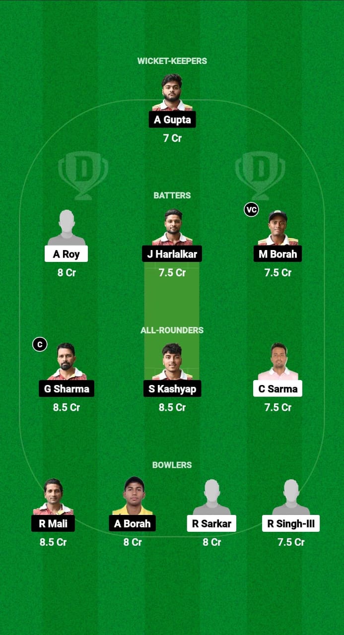 NBC vs GTC DREAM11 Predicting Fantastic Tips Dream11 Team Guwahati Premier League T20 2025 