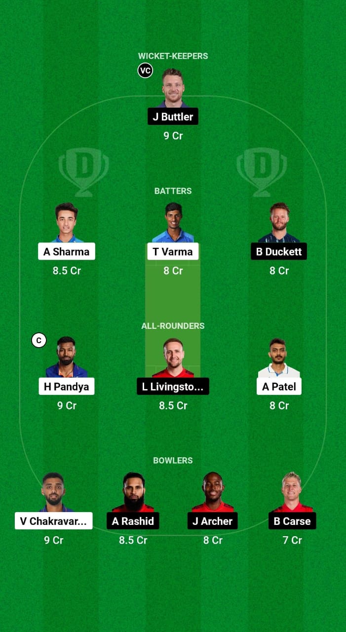 Ind vs Eng Dream11 prediction Fantasy Cricket Consults Dream11 Team England Tour of India 2025 