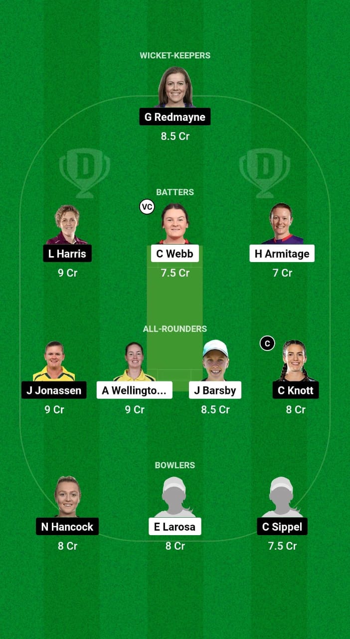 SAU-W vs QUN-W Dream11 Prediction Fantasy Cricket Tips Dream11 Team Australian Women’s ODD 2024-25 