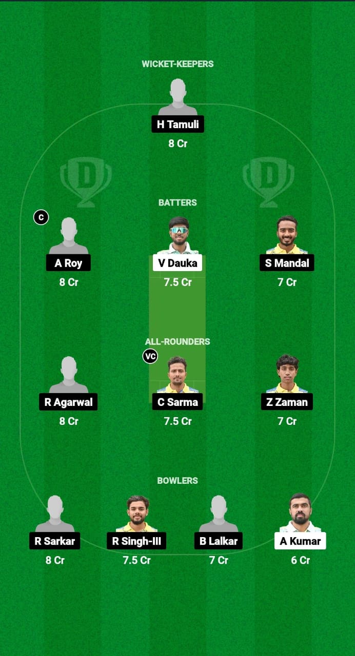 LSC vs NBC Dream11 Prediction Fantasy Cricket Tips Dream11 Team Guwahati Premier League T20 2025 