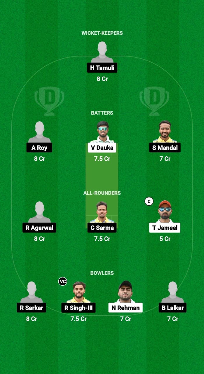 LSC vs NBC Dream11 Prediction Fantasy Cricket Tips Dream11 Team Guwahati Premier League T20 2025 