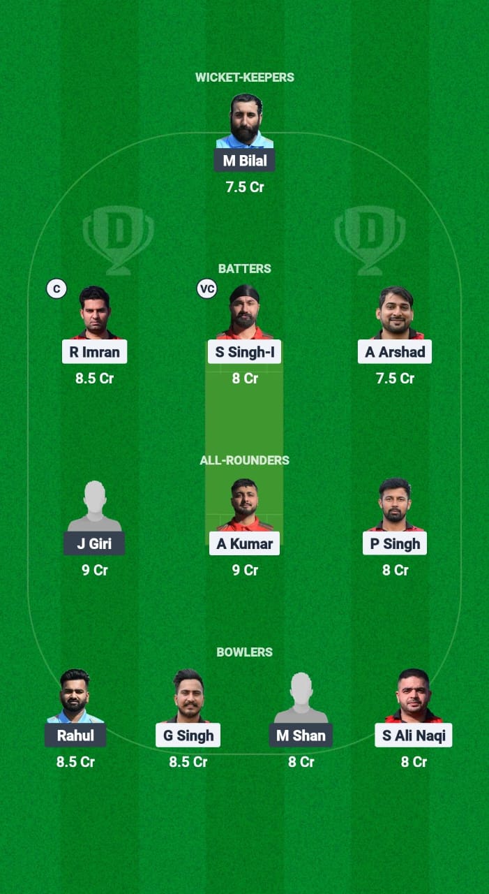 PNJ vs FIG Dream11 Prediction Fantasy Cricket Tips Dream11 Team ECSN T10 Portugal 2025 