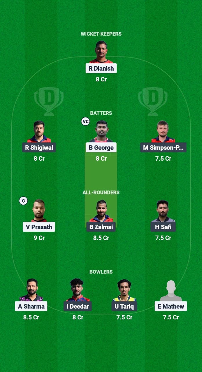 MAL vs AUT Dream11 Prediction Fantasy Cricket Tips Dream11 Team ECI T10 Malta 2025 