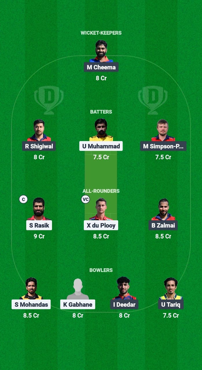 HUN vs AUT Dream11 Prediction Fantasy Cricket Tips Dream11 Team ECI T10 Malta 2025 