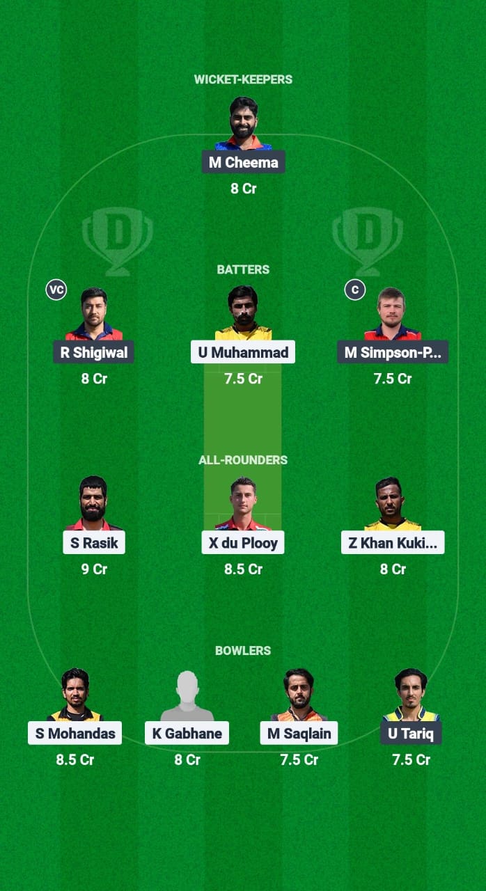 HUN vs AUT Dream11 Prediction Fantasy Cricket Tips Dream11 Team ECI T10 Malta 2025 