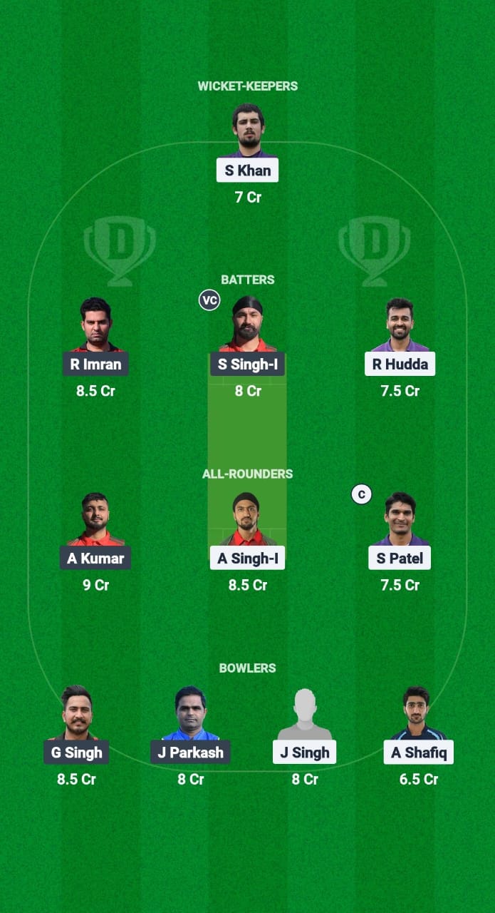 LCA vs PNJ Dream11 Prediction Fantasy Cricket Tips Dream11 Team ECSN Portugal T10 2025 