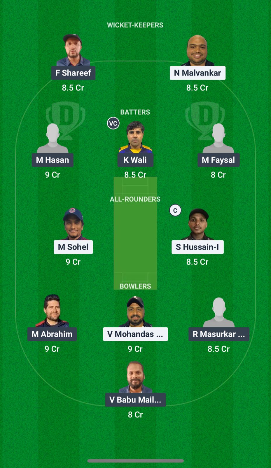 TGS vs SAF Dream11 Prediction Fantasy Cricket Tips Dream11 Team Kuwait Challengers League A T20 2025 