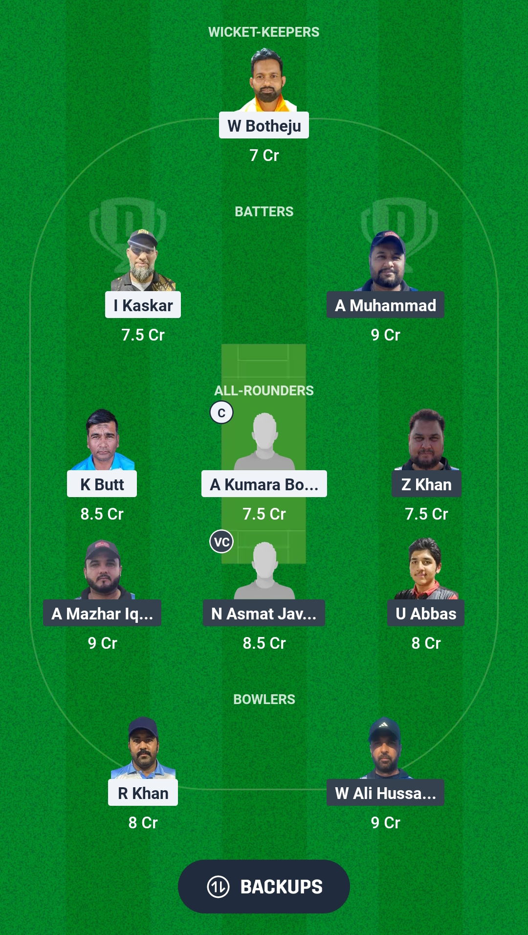 KWM vs MEC Dream11 Prediction Fantasy Cricket Tips Dream11 Team KCC Challengers League A T20 2025 