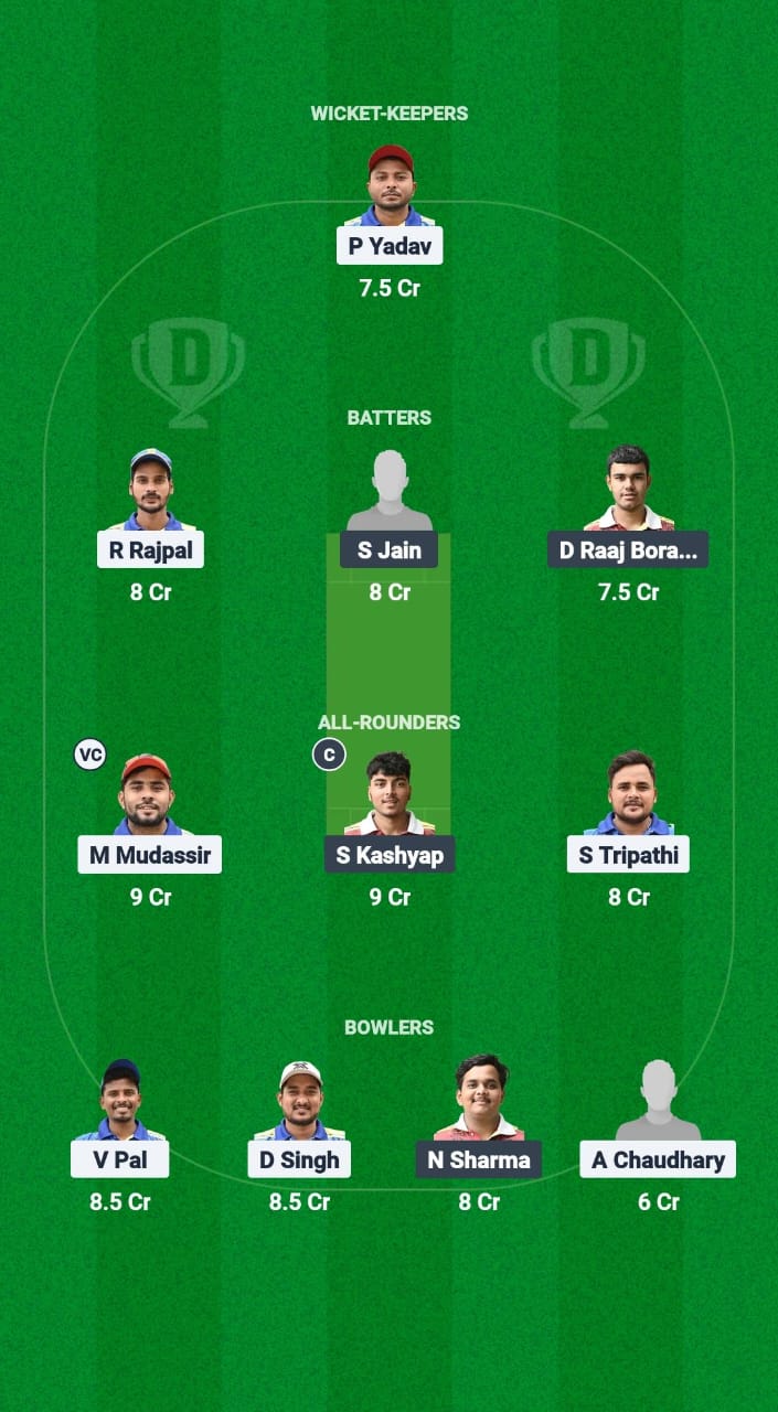 BTC vs GTC Dream11 Prediction Fantasy Cricket Tips Dream11 Team Guwahati Premier League T20 2025 