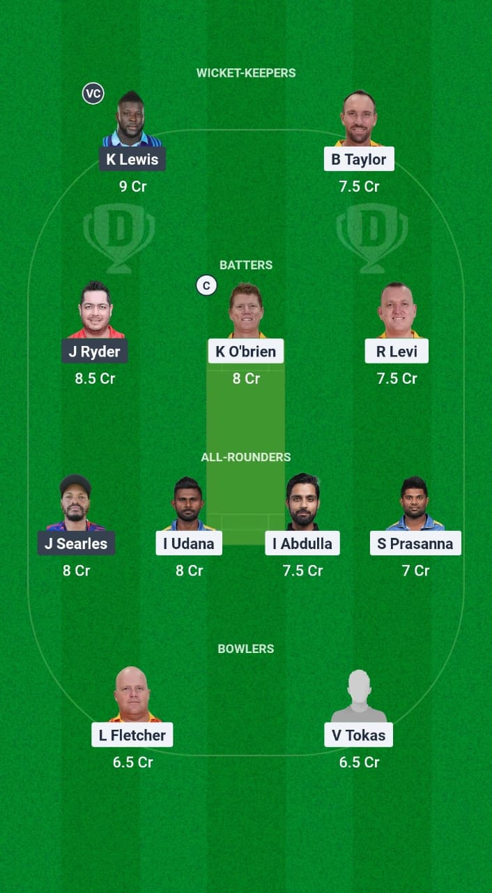 DG vs PNS Dream11 Prediction Fantasy Cricket Tips Dream11 Team Legends 90 - T20 2025 