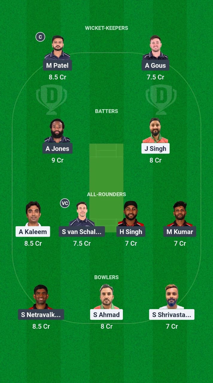 OMN vs USA Dream11 Prediction Fantasy Cricket Tips Dream11 Team ICC CWC League 2 ODI 2023-27