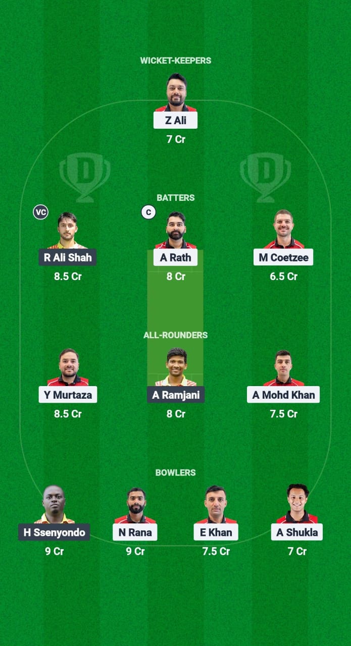 HK vs UGA Dream11 Prediction Fantasy Cricket Tips Dream11 Team ICC CWC ODI Challenge League B T20 2024-25 