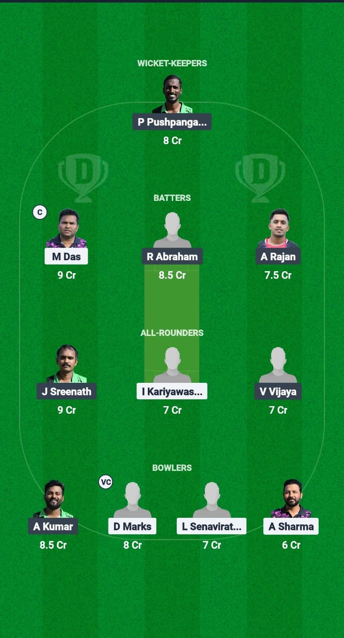 HST vs VLS Dream11 Prediction Fantasy Cricket Tips Dream11 Team ECS T10 Malta 2025 