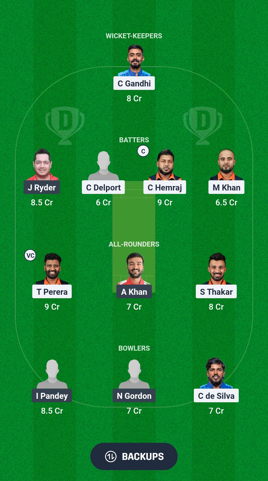 GJS vs PNS Dream11 Prediction Fantasy Cricket Tips Dream11 Team Legends 90 - T20 2025 