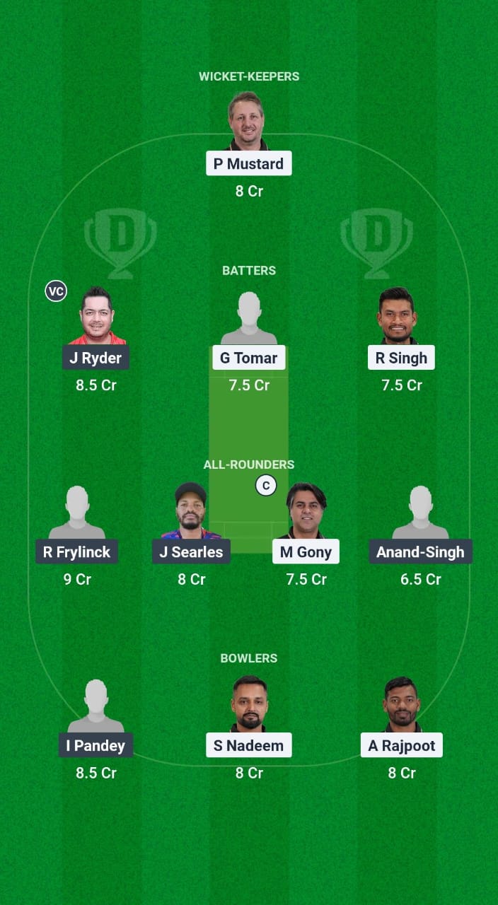 RK vs PNS Dream11 Prediction Fantasy Cricket Tips Dream11 Team Legends 90 - T20 2025 