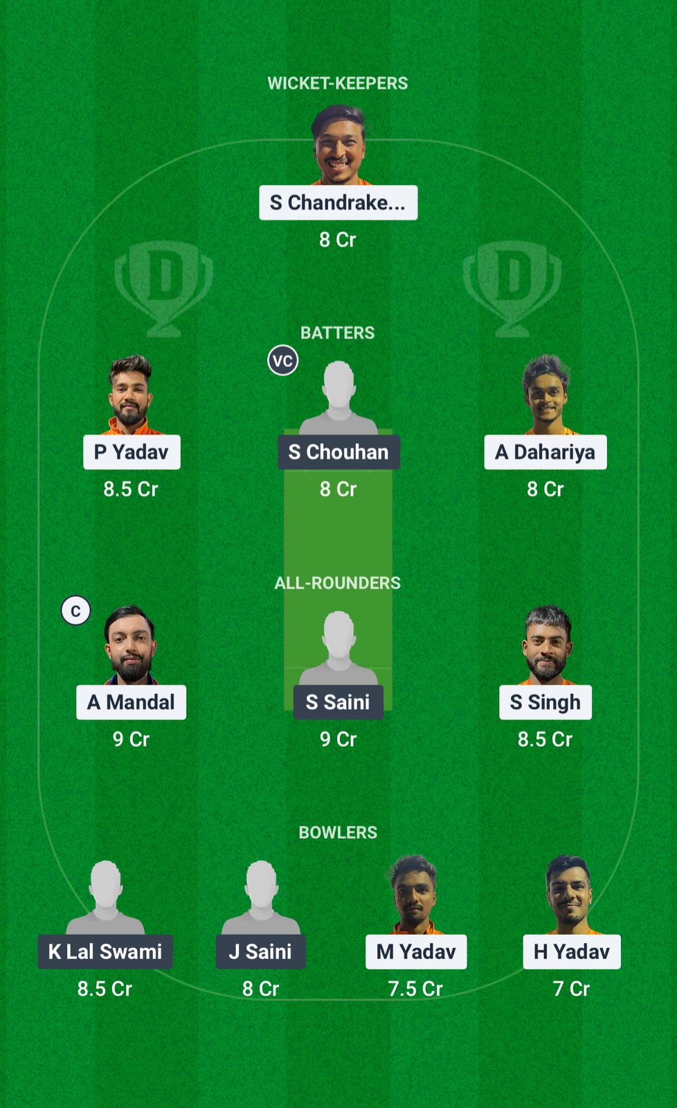1000598978 CHA vs RJS Dream11 Prediction Fantasy Cricket Tips Dream11 Team Chhattisgarh T20 Rani Suryamukhi Devi Tournament 2025
