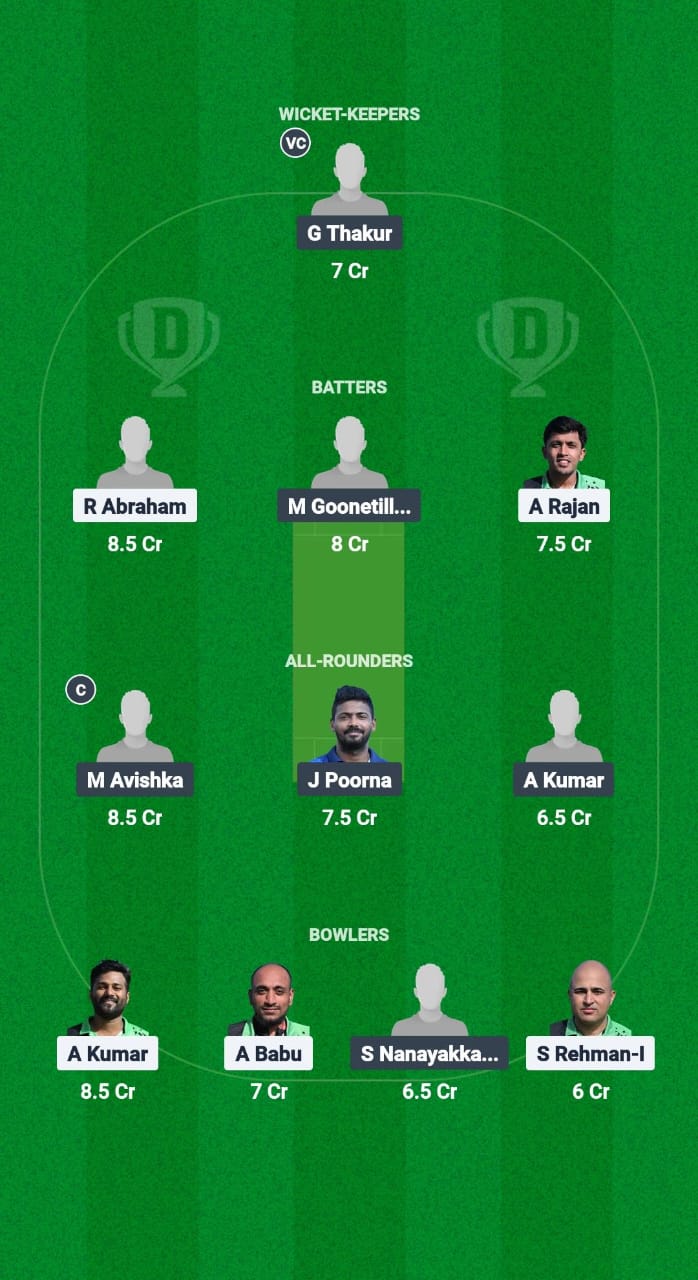 VLS vs SOC Dream11 Prediction Fantasy Cricket Tips Dream11 Team ECS T10 Malta 2025 