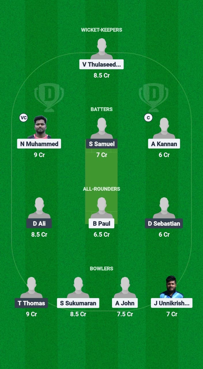 EDK vs RDS Dream11 Prediction Fantasy Cricket Tips Dream11 Team ECS T10 Malta 2025 