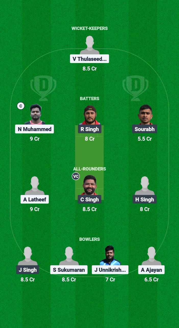 EDK vs PWH Dream11 Prediction Fantasy Cricket Tips Dream11 Team ECS T10 Malta 2025 