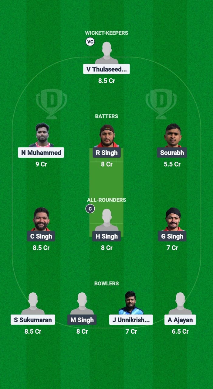 EDK vs PWH Dream11 Prediction Fantasy Cricket Tips Dream11 Team ECS T10 Malta 2025 