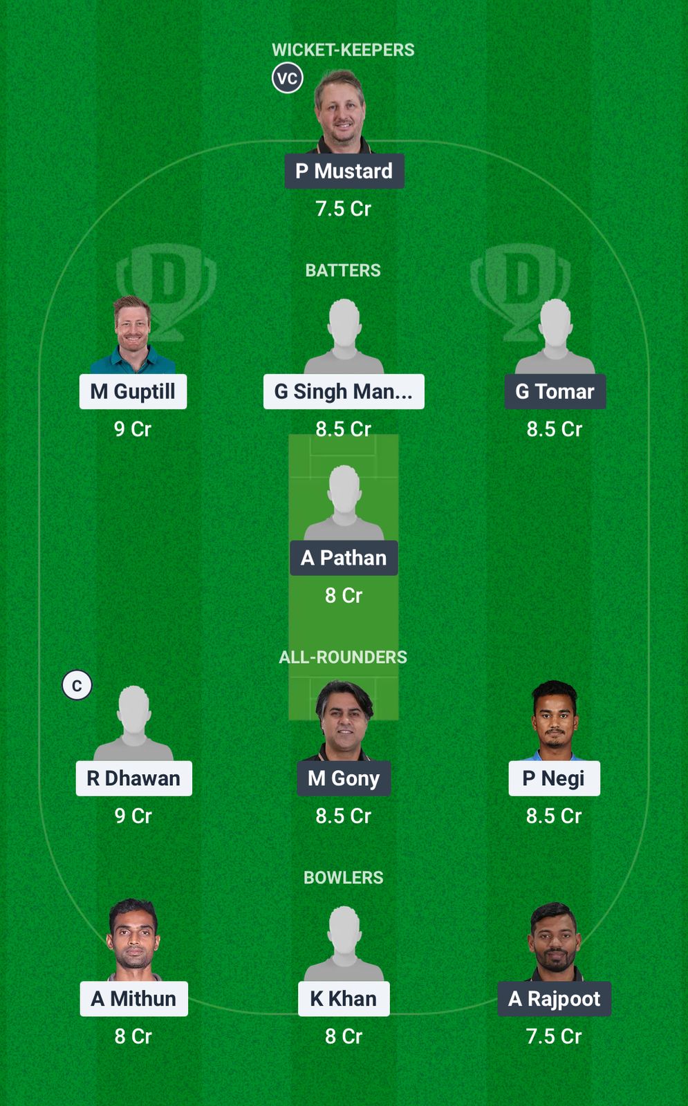 CW vs RK Dream11 Prediction Fantasy Cricket Tips Dream11 Team Legends 90 - T20 2025 