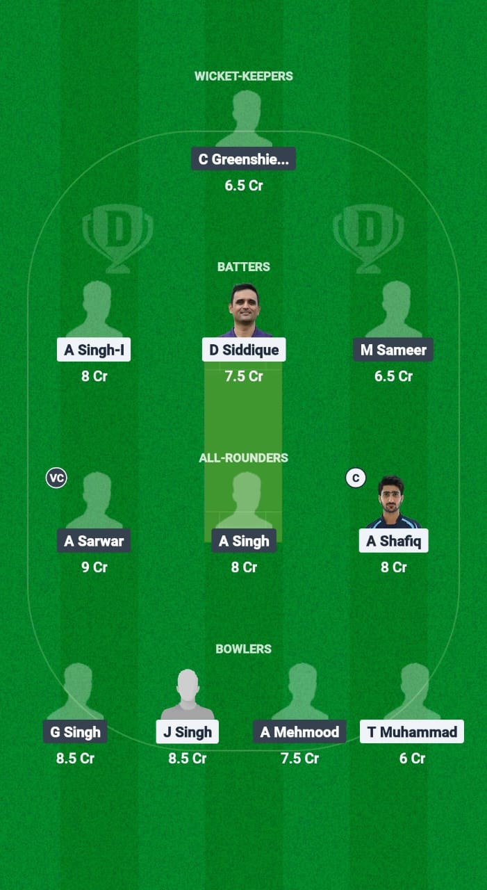 LCA vs MAL Dream11 Prediction Fantasy Cricket Tips Dream11 Team ECSN T10 Portugal 2025 