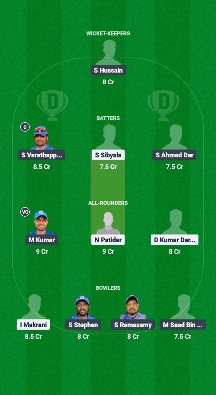 1000602912 TGS vs KRM Dream11 Prediction Fantasy Cricket Tips Dream11 Team Kuwait Challengers League A T20 2025
